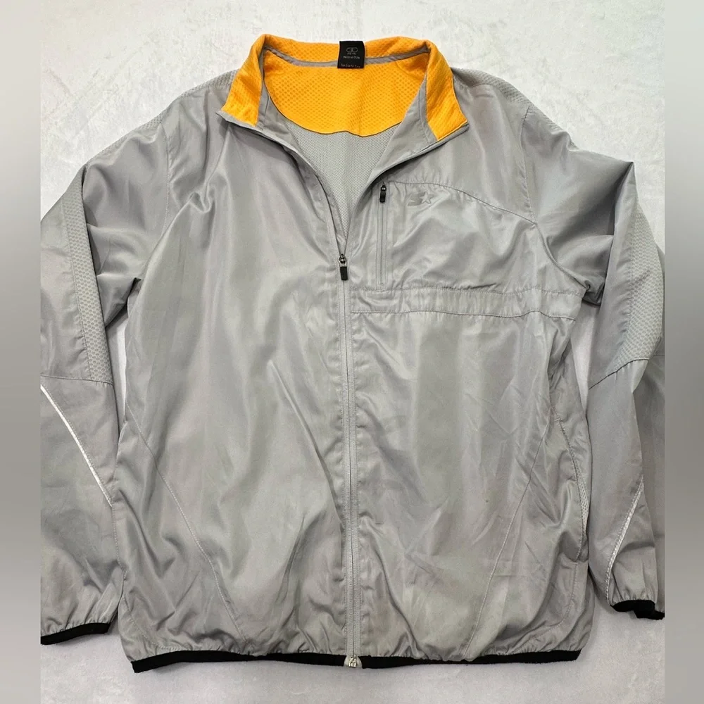 Vintage Starter Grey Jacket‎ Mens Size Large